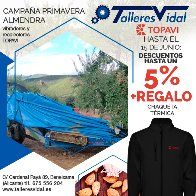 Promoción Topavi campaña almendra 2019